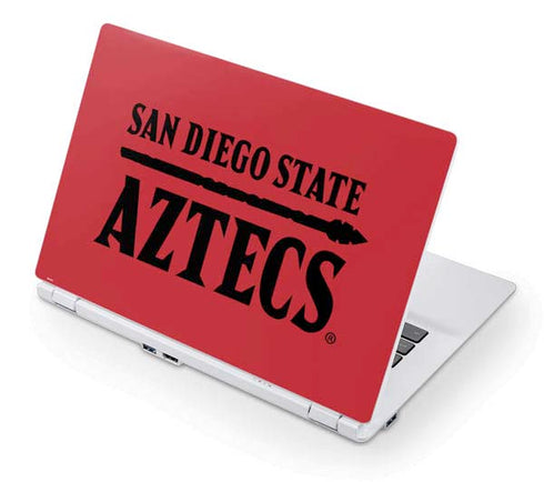 San Diego State University Logo Red Acer Chromebook Skin