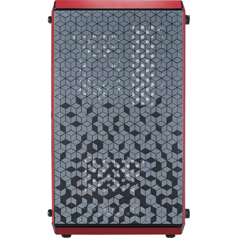 San Diego State University Logo Red Cooler Master MasterBox Q300L Mini Tower Skin