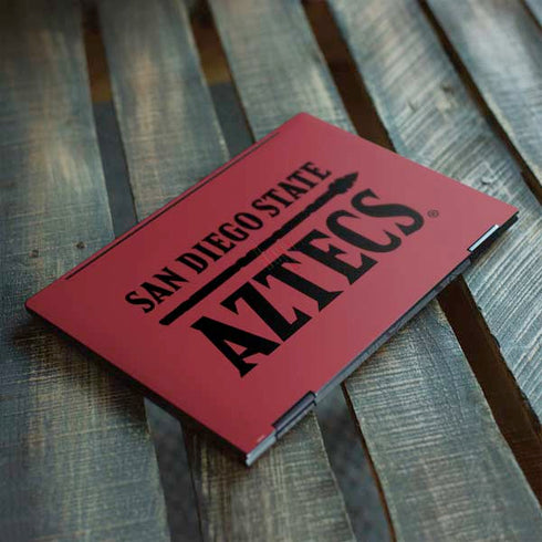 San Diego State University Logo Red HP Envy Skin