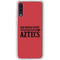 San Diego State University Logo Red Galaxy A50 Clear Case