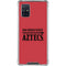 San Diego State University Logo Red Galaxy A71 5G Clear Case