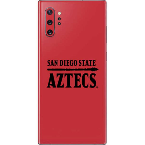 San Diego State University Logo Red Galaxy Note 10 Plus Skin