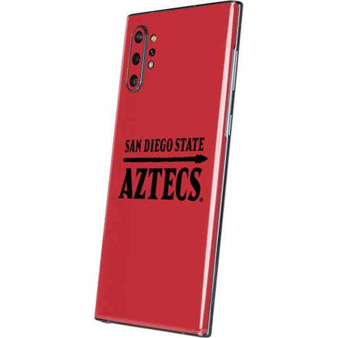 San Diego State University Logo Red Galaxy Note 10 Plus Skin