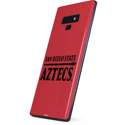 San Diego State University Logo Red Galaxy Note 9 Skin