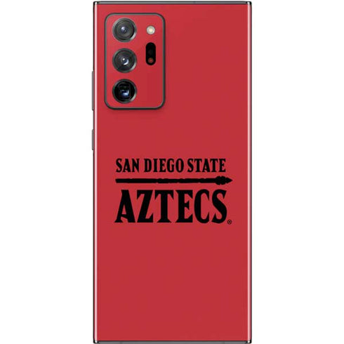 San Diego State University Logo Red Galaxy Note20 Ultra 5G Skin