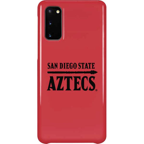 San Diego State University Logo Red Galaxy S20 Lite Case