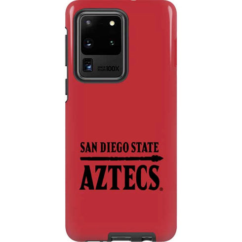 San Diego State University Logo Red Galaxy S20 Ultra 5G Pro Case