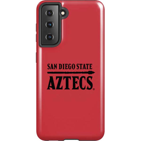 San Diego State University Logo Red Galaxy S21 5G Pro Case