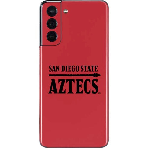 San Diego State University Logo Red Galaxy S21 5G Skin