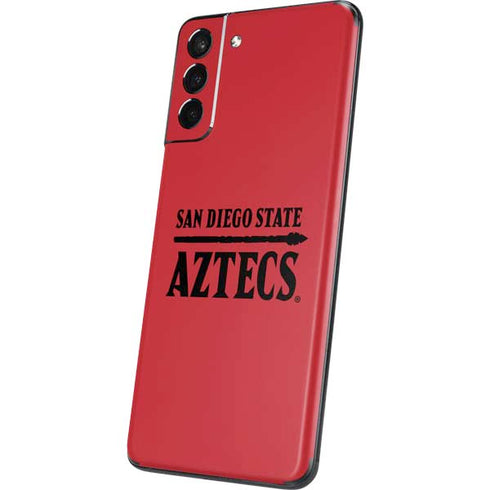 San Diego State University Logo Red Galaxy S21 Plus 5G Skin