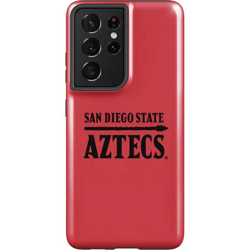 San Diego State University Logo Red Galaxy S21 Ultra 5G Pro Case