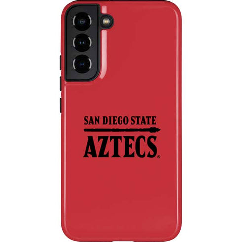 San Diego State University Logo Red Galaxy S22 Plus Pro Case