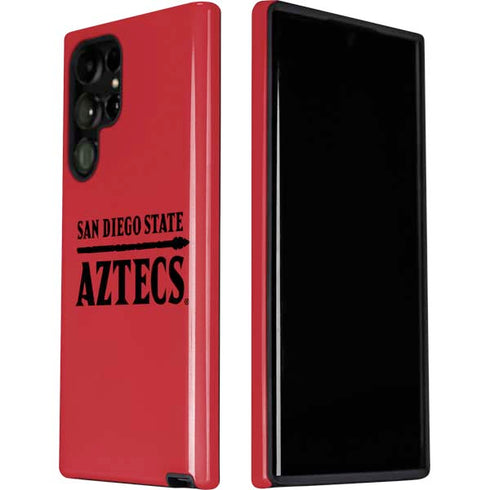 San Diego State University Logo Red Galaxy S22 Ultra Pro Case