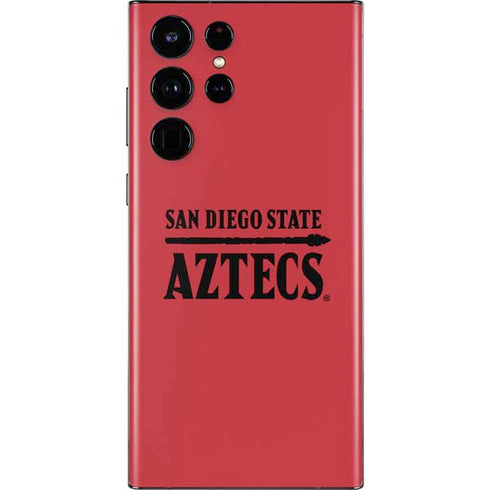 San Diego State University Logo Red Galaxy S22 Ultra Skin