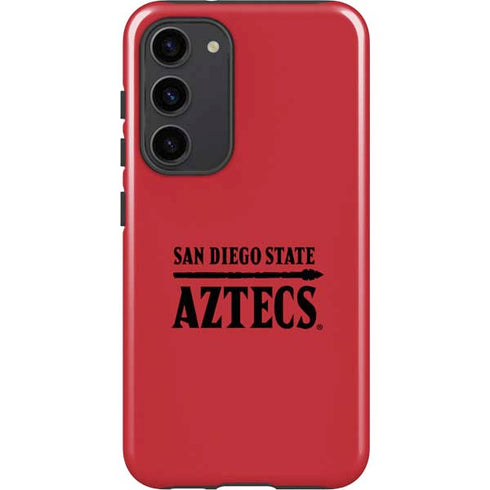 San Diego State University Logo Red Galaxy S23 Plus Pro Case