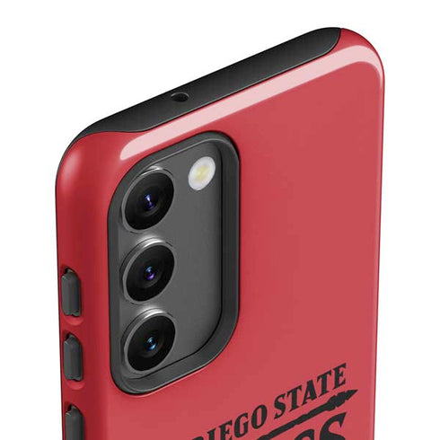 San Diego State University Logo Red Galaxy S23 Plus Pro Case
