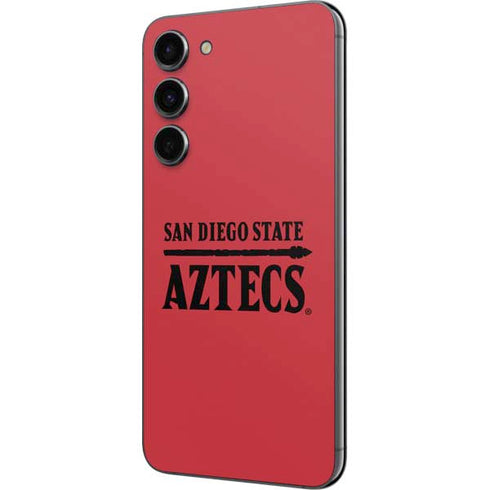 San Diego State University Logo Red Galaxy S23 Plus Skin
