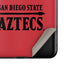 San Diego State University Logo Red Galaxy Z Flip Skin