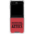 San Diego State University Logo Red Galaxy Z Flip5 5G Clear Case