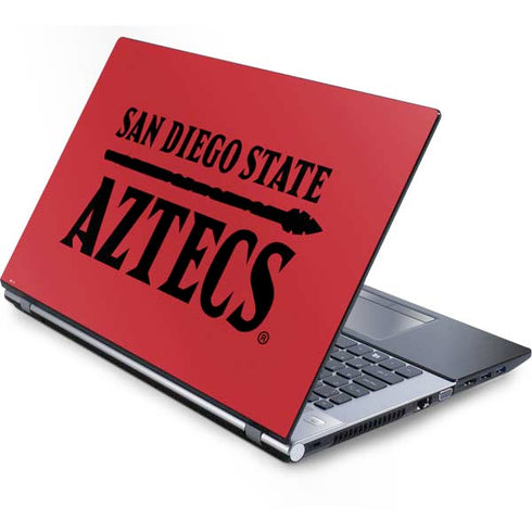 San Diego State University Logo Red Generic Laptop Skin