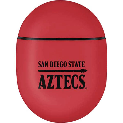 San Diego State University Logo Red Google Pixel Buds Skin
