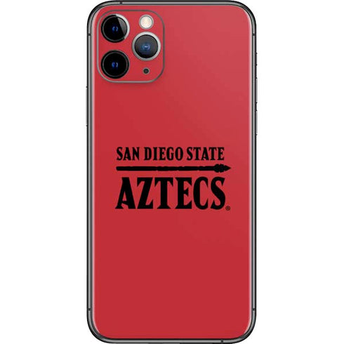 San Diego State University Logo Red iPhone 11 Pro Skin