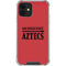 San Diego State University Logo Red iPhone 12 Clear Case