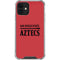 San Diego State University Logo Red iPhone 12 Mini Clear Case