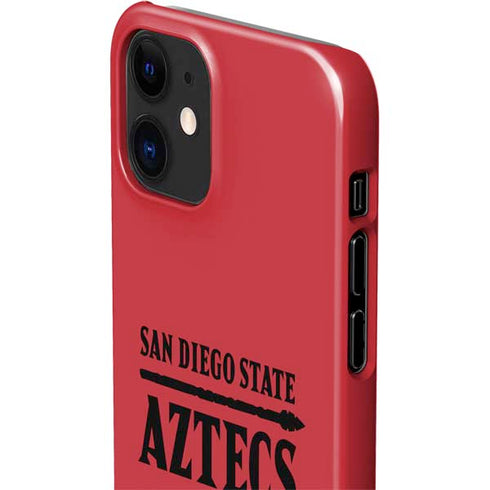 San Diego State University Logo Red iPhone 12 Mini Lite Case