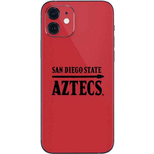 San Diego State University Logo Red iPhone 12 Mini Skin
