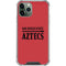 San Diego State University Logo Red iPhone 12 Pro Clear Case