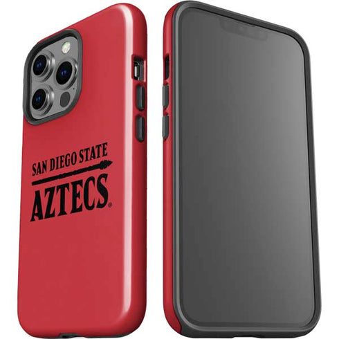 San Diego State University Logo Red iPhone 13 Pro Impact Case