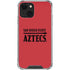 San Diego State University Logo Red iPhone 14 Clear Case