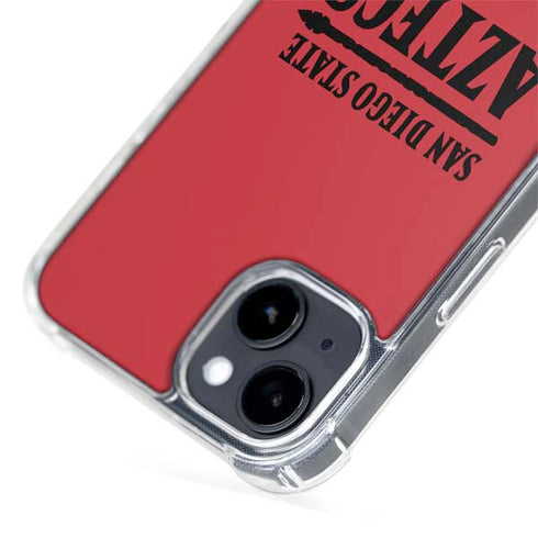 San Diego State University Logo Red iPhone 14 Plus MagSafe Case