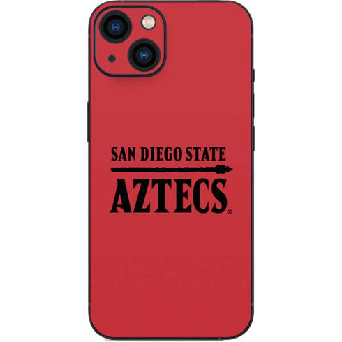 San Diego State University Logo Red iPhone 15 Plus Skin