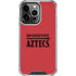San Diego State University Logo Red iPhone 15 Pro Clear Case