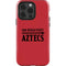 San Diego State University Logo Red iPhone 14 Pro Impact Case