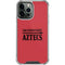 San Diego State University Logo Red iPhone 14 Pro Max Clear Case