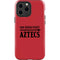 San Diego State University Logo Red iPhone 15 Pro Max Impact Case