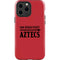 San Diego State University Logo Red iPhone 14 Pro Max Impact Case