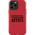 San Diego State University Logo Red iPhone 15 Pro Max Impact Case