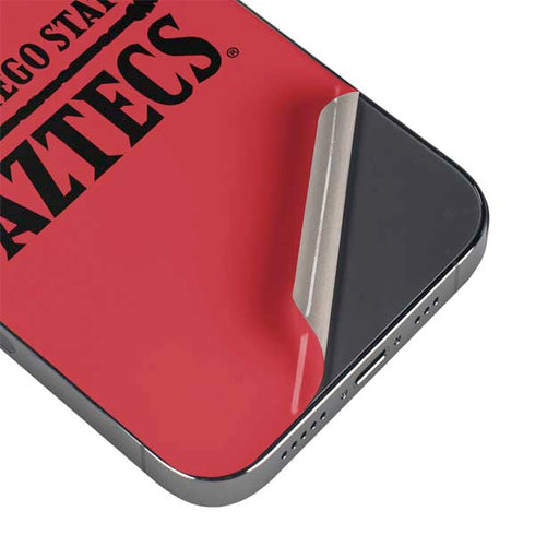 San Diego State University Logo Red iPhone 14 Pro Max Skin