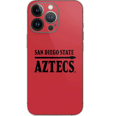 San Diego State University Logo Red iPhone 14 Pro Skin