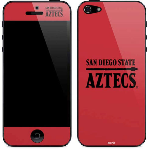 San Diego State University Logo Red iPhone 5/5s/5SE Skin