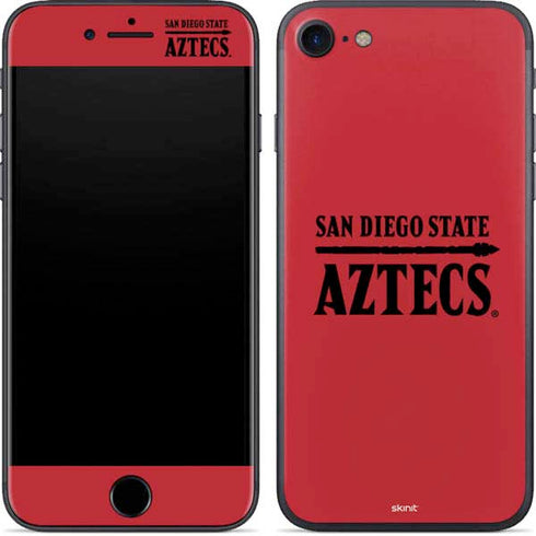 San Diego State University Logo Red iPhone 8 Skin