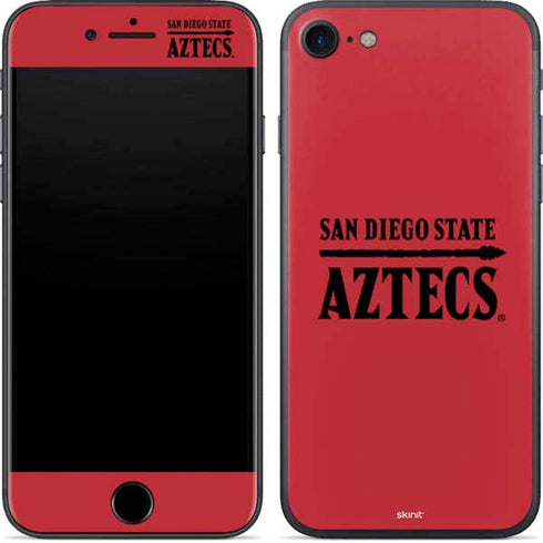 San Diego State University Logo Red iPhone SE (2nd & 3rd Gen) Skin