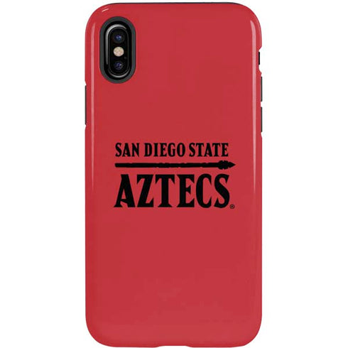 San Diego State University Logo Red iPhone X Pro Case