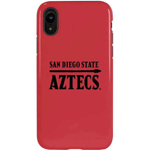 San Diego State University Logo Red iPhone XR Pro Case