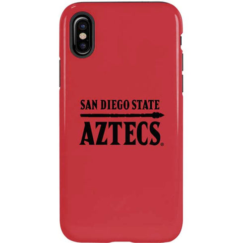 San Diego State University Logo Red iPhone XS Pro Case