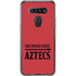 San Diego State University Logo Red LG K51/Q51 Clear Case